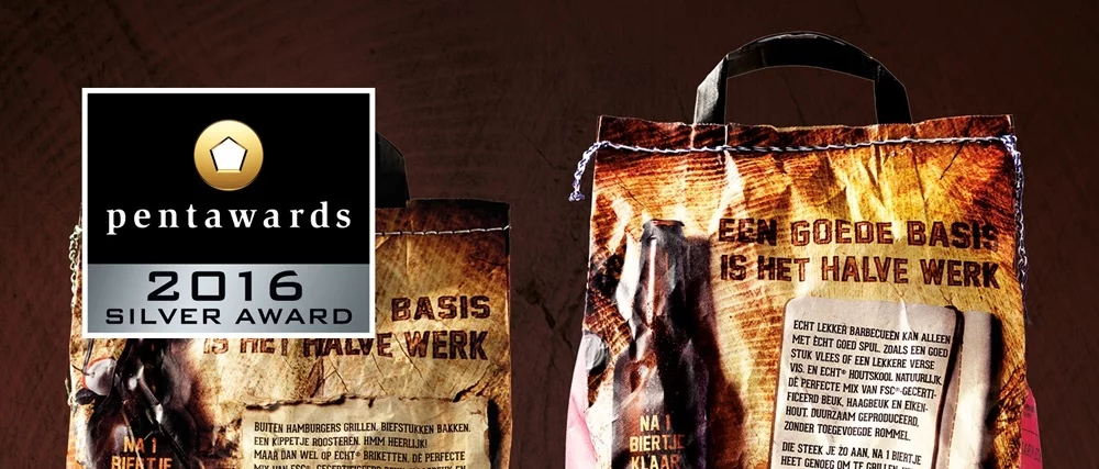 ECHT verpakking wint Zilveren Pentawards #trots